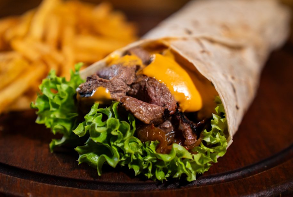 Tortilla Wraps with Ground Beef | Easy Family Dinner Recipe